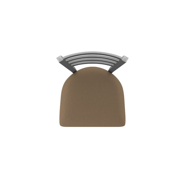 Holland Bar Stool Co 410 Jackie Stainless Steel 36in Swivel Bar Stool with Rein Thatch Seat - 41036SS026