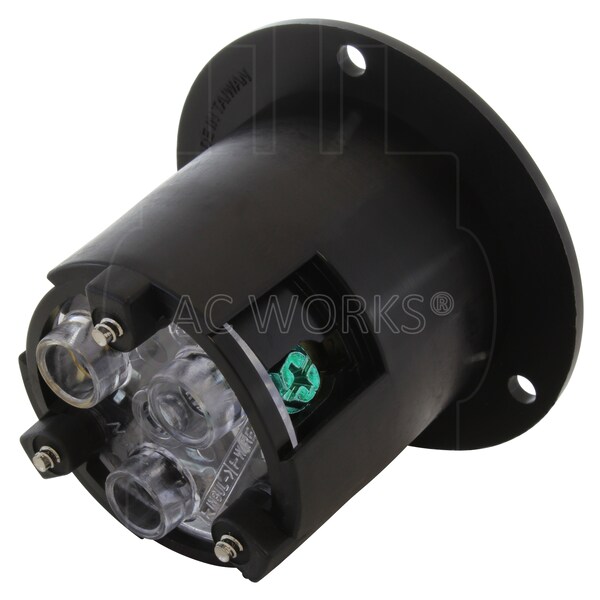 Ac Works 30-Amp 125-Volt L5-30P Power Input Inlet UL and C-UL Listed - ASINL530P