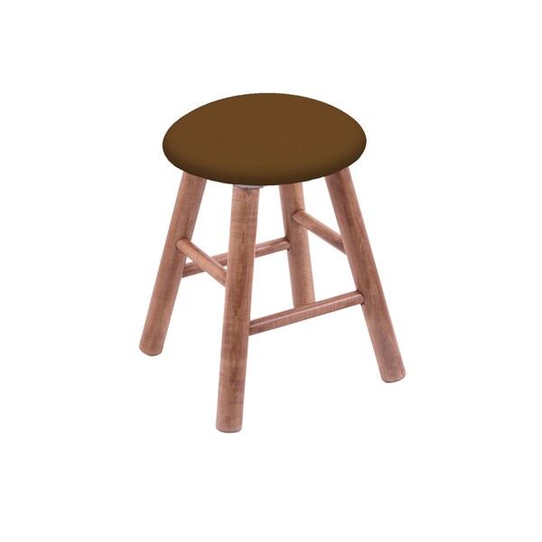 Holland Bar Stool Co Maple Vanity Stool, Medium Finish, Canter Kiwi Green Seat - RC18MSMED001