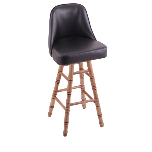 Holland Bar Stool Co Grizzly Bar Stool, Maple, Dark Cherry Finish - GRIZ24MTMED