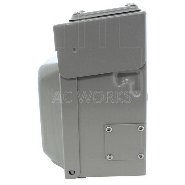 Ac Works L6-30 30A 250V 3-Prong Locking Heavy-Duty Industrial Inlet Box - ASL630PBX