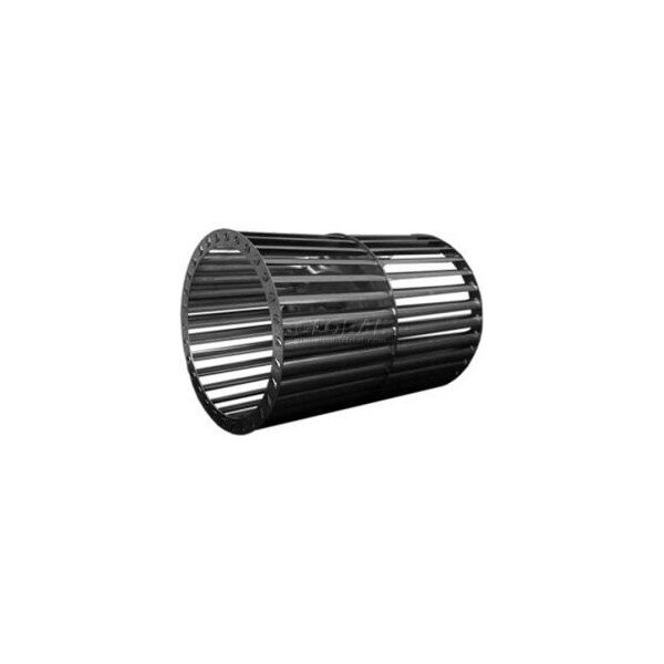Lau Double Inlet Blower Wheel, 6-5/16" Dia., CW, 3450 RPM, 1/2" Bore, 7-5/8"W - 028958-07