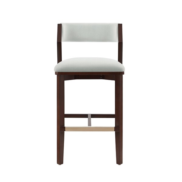Manhattan Comfort Patricia Barstool in White Glacier - BS026-WH