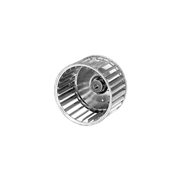 Fasco Galvanized Steel Blower Wheel - 4-1/4in Diameter 1/4in Bore - 1514298