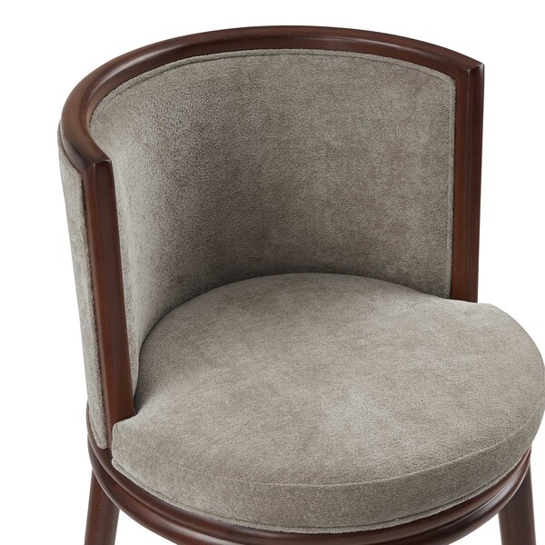 Manhattan Comfort Evalyn Barstool in Dove - Set of 3 - 3-BS024-DO