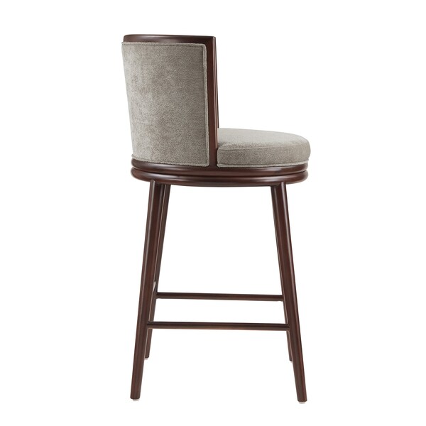 Manhattan Comfort Evalyn Barstool in Dove - Set of 3 - 3-BS024-DO