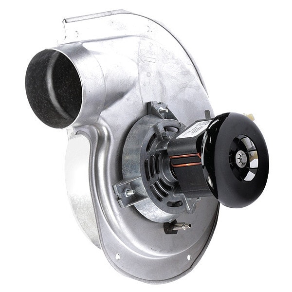 Fasco Draft Inducer, 115, Steel, 6 1/2 in W, 6 31/64 in H, 2.70/3.00 Inlet and Outlet Dia. - A172