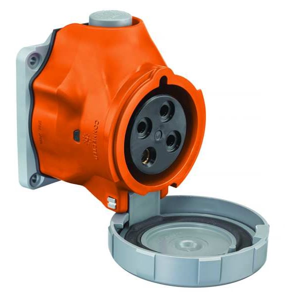 Hubbell Pin and Sleeve Receptacle, 120/240VAC - HBLS460R12W