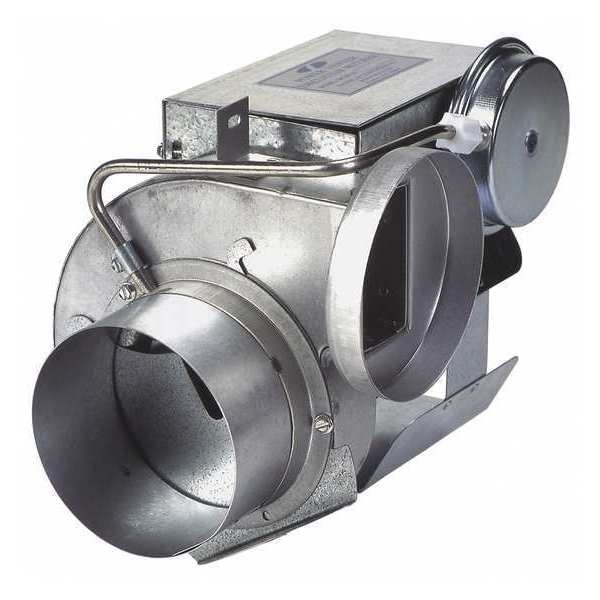 Field Controls Power Venter, 115, Galvanized Steel, 9 1/4 in W, 7 1/2 in H, 4 in Inlet and Outlet Dia. - PVG-300