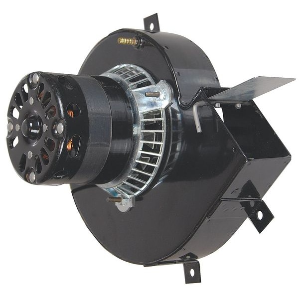 Packard Draft Inducer, 115, Metal, 7 7/64 in W, 5 1/32 in H, 5/2.75 x 1.75 Inlet and Outlet Dia. - 82052