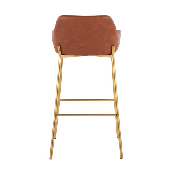 Lumisource Daniella Fixed-Height Bar Stool - Set of 2 PR - B30-DNLA2 AUPUCAM2