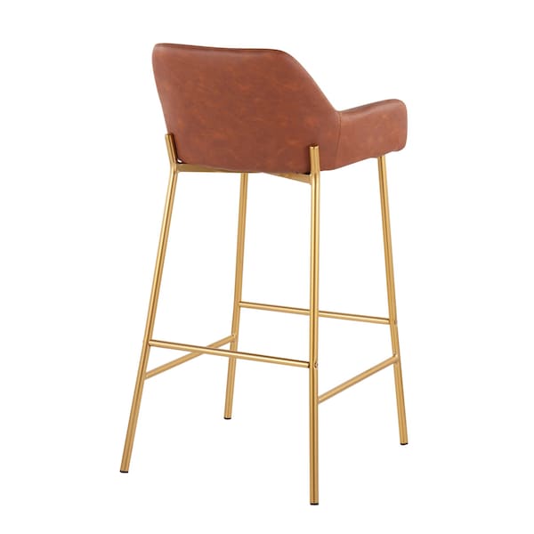 Lumisource Daniella Fixed-Height Bar Stool - Set of 2 PR - B30-DNLA2 AUPUCAM2