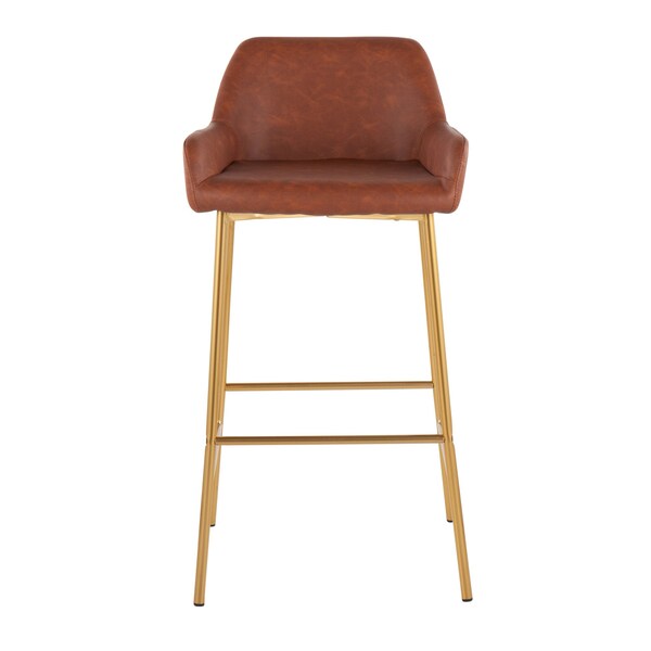 Lumisource Daniella Fixed-Height Bar Stool - Set of 2 PR - B30-DNLA2 AUPUCAM2
