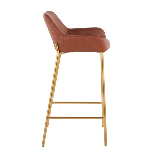 Lumisource Daniella Fixed-Height Bar Stool - Set of 2 PR - B30-DNLA2 AUPUCAM2