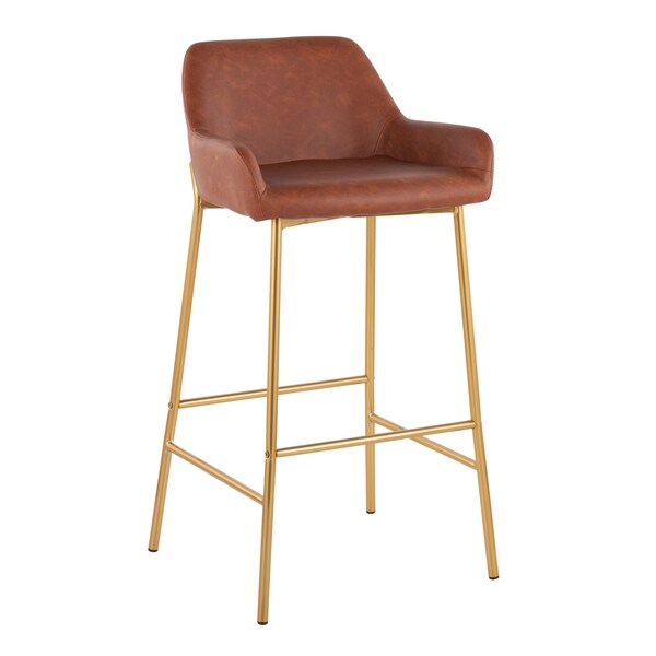 Lumisource Daniella Fixed-Height Bar Stool - Set of 2 PR - B30-DNLA2 AUPUCAM2