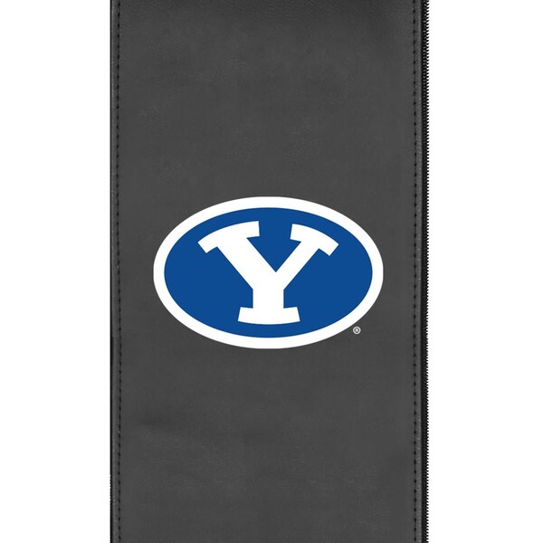 Dreamseat Swivel Bar Stool 2000 with BYU Cougars Stretch Y Logo - XZ2000BSSBLK-PSCOL13231