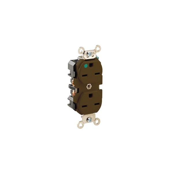 Leviton Watertight Connector, 5-20R, 20A, 125V - 15W33