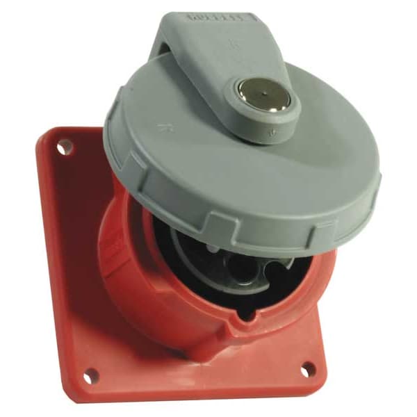 Hubbell Pin and Sleeve Receptacle, 100A, 480V - HBL3100R7W