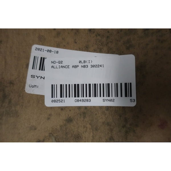 Alliance Single Entry Blower Wheel Fan And Blower Parts And Accessory - ABP N83 302241
