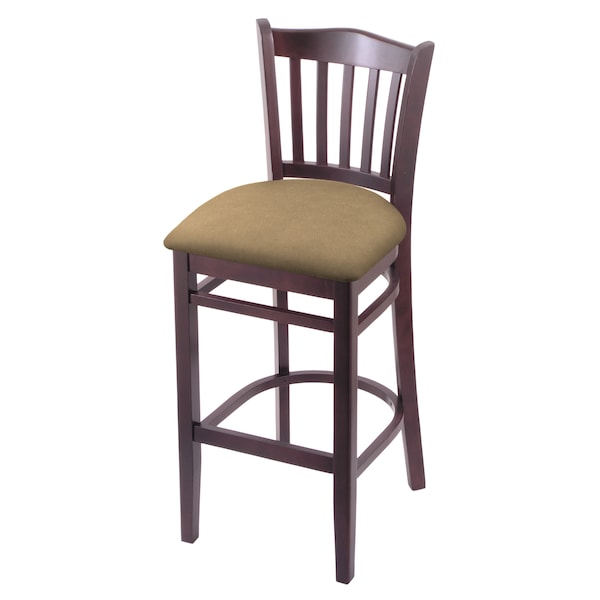 Holland Bar Stool Co 30" Bar Stool, Dark Cherry Finish, Canter Sand Seat - 312030DC013