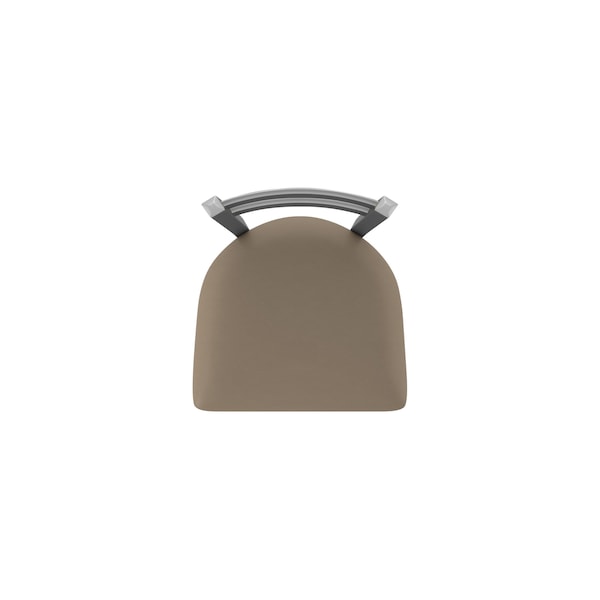 Holland Bar Stool Co OD411 Jackie Low Back Stainless Steel 30 Swivel Outdoor Bar Stool with Breeze Farro Seat - OD41130SSOD002
