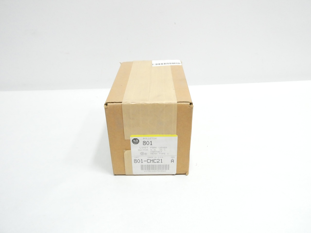 ALLEN BRADLEY 801-CMC21 600V-AC 600V-DC LIMIT SWITCH