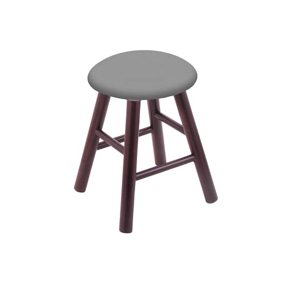 Holland Bar Stool Co Maple Vanity Stool, Dark Cherry Finish, Graph Parrot Seat - RC18MSDC007