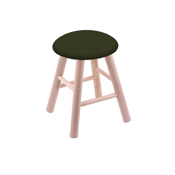 Holland Bar Stool Co Maple Vanity Stool, Natural Finish, Graph Coal Seat - RC18MSNAT010