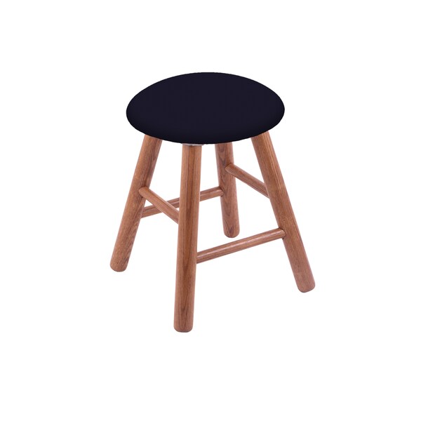 Holland Bar Stool Co Oak Vanity Stool, Medium Finish, Canter Pine Seat - RC18OSMED002