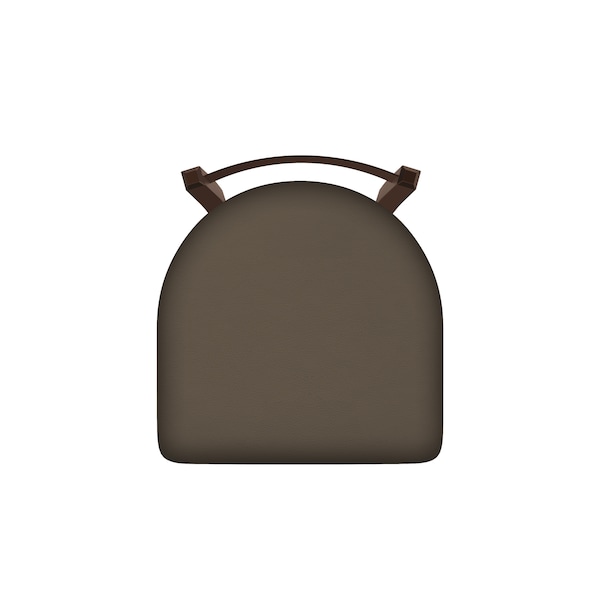 Holland Bar Stool Co 30" Low Back Swivel Bar Stool, Bronze Finish, Canter Earth Seat - 82130BZ006