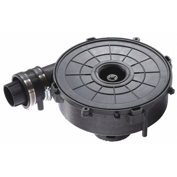 Fasco Draft Inducer, 115, Plastic, 5 7/8 in W, 9 1/2 in H, 2.0/1.7 Inlet and Outlet Dia. - A202