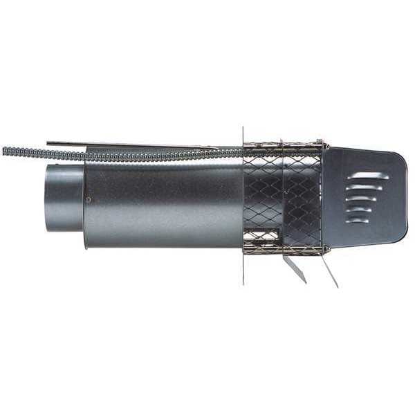 Field Controls Power Venter, 115, Aluminum Steel, 9 in W, 9 in H, 4 Inlet and Outlet Dia. - SWG-4G