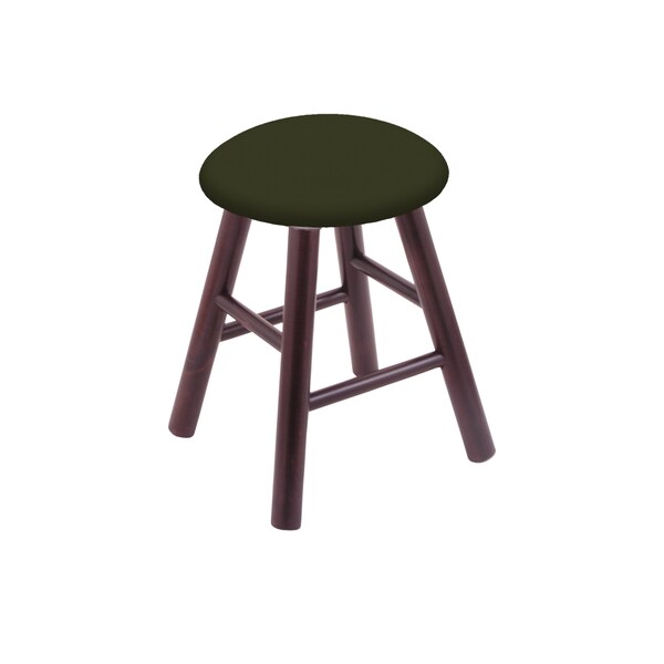 Holland Bar Stool Co Maple Vanity Stool, Dark Cherry Finish, Graph Coal Seat - RC18MSDC010