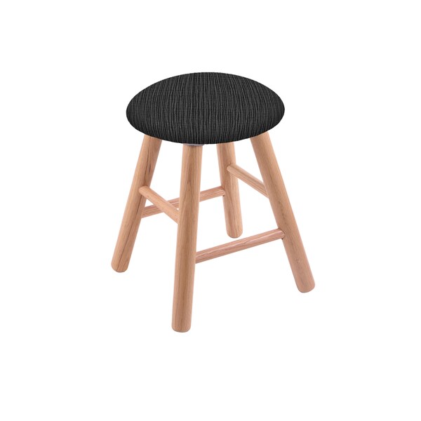 Holland Bar Stool Co Oak Vanity Stool, Natural Finish, Rein Thatch Seat - RC18OSNAT018