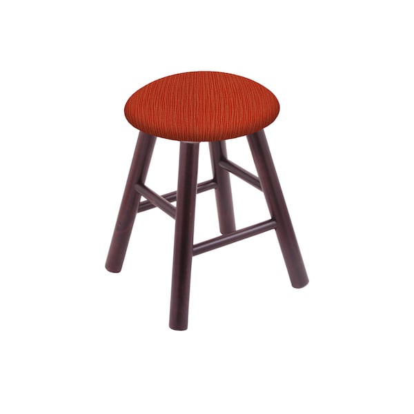 Holland Bar Stool Co Maple Vanity Stool, Medium Finish, Canter Twilight Seat - RC18MSDC021