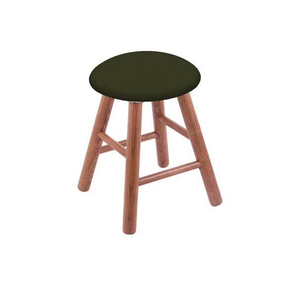 Holland Bar Stool Co Oak Vanity Stool, Medium Finish, Graph Coal Seat - RC18OSMED010