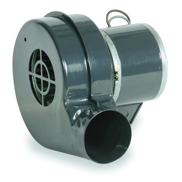 Dayton Round OEM Blower, 3105 RPM, 1 Phase, Direct Drive, Steel 1 Speed - 1TDN6