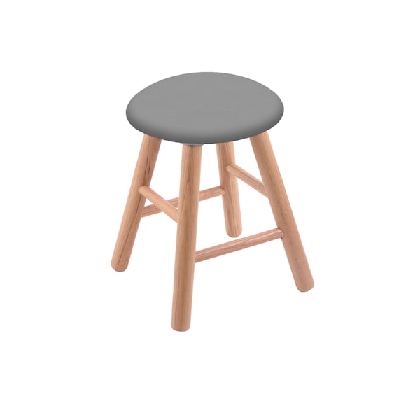 Holland Bar Stool Co Oak Vanity Stool, Natural Finish, Graph Parrot Seat - RC18OSNAT007