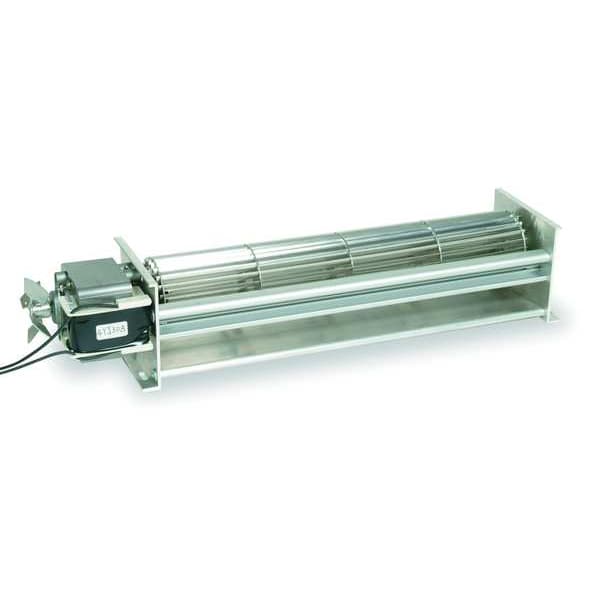 Dayton Rectangular OEM Blower, 2736 RPM, 1 Phase, Direct Drive, C45 Carbon Steel - 1TDU4