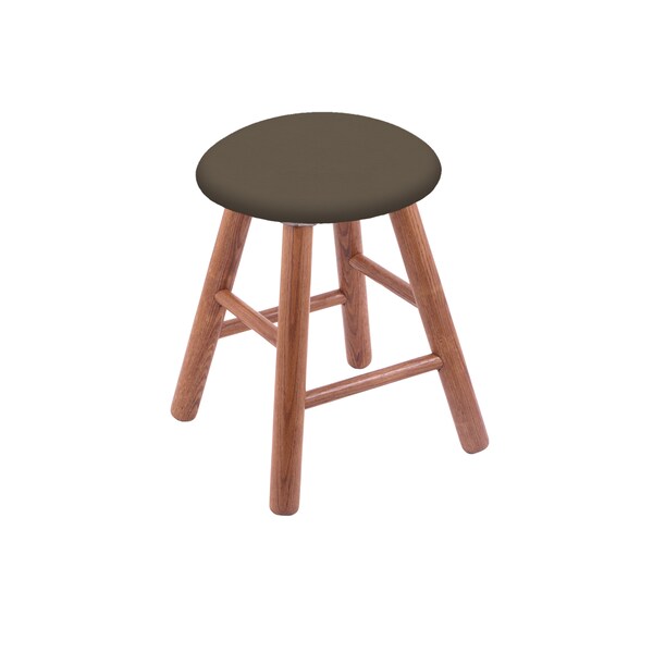 Holland Bar Stool Co Oak Vanity Stool, Medium Finish, Graph Anchor Seat - RC18OSMED006