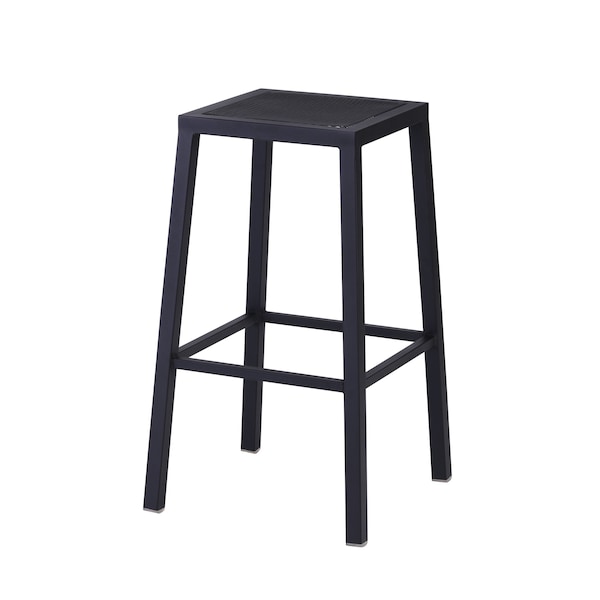 Holland Bar Stool Co Outdoor 405 30 in. Backless Bar Stool with Black Wrinkle Finish - OD405
