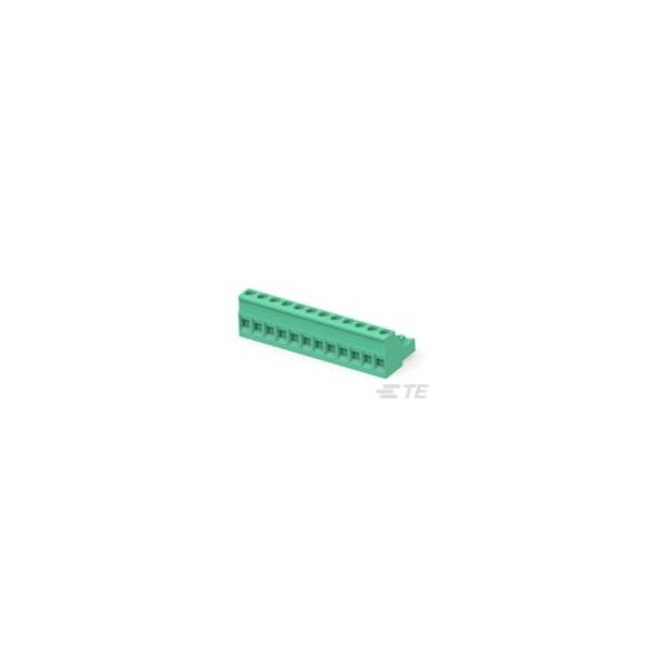 Te Connectivity 12 POS 5.0 MM R/A PLUG TRM BLK - 1-796640-2