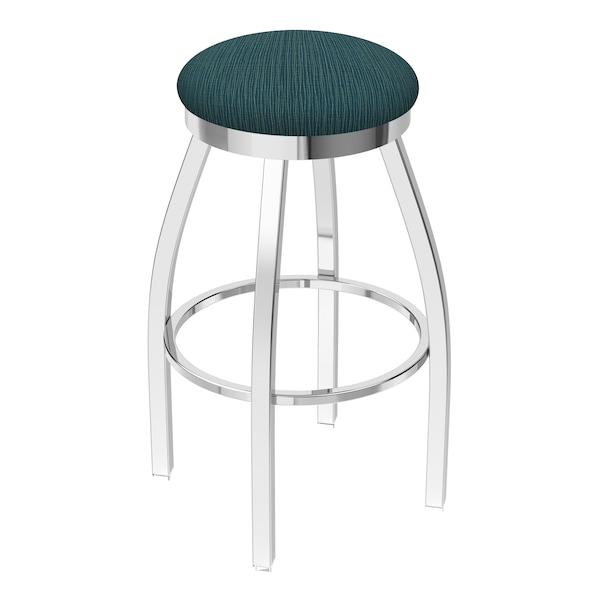 Holland Bar Stool Co 30" Swivel Bar Stool, Chrome Finish, Graph Tidal Seat - 80230CH022
