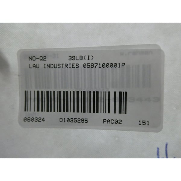 Lau Industries CENTRIFUGAL BLOWER - BL A12-12AD 1.00 BB 0587100001P
