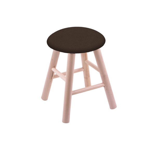 Holland Bar Stool Co Oak Vanity Stool, Dark Cherry Finish, Canter Earth Seat - RC18MSNAT025