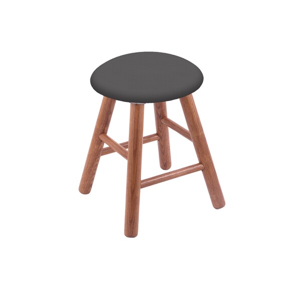 Holland Bar Stool Co Oak Vanity Stool, Medium Finish, Canter Saddle Seat - RC18OSMED004
