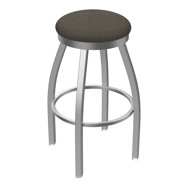 Holland Bar Stool Co 802 Misha Stainless Steel 36in Swivel Bar Stool with Graph Chalice Seat - 80236SS019