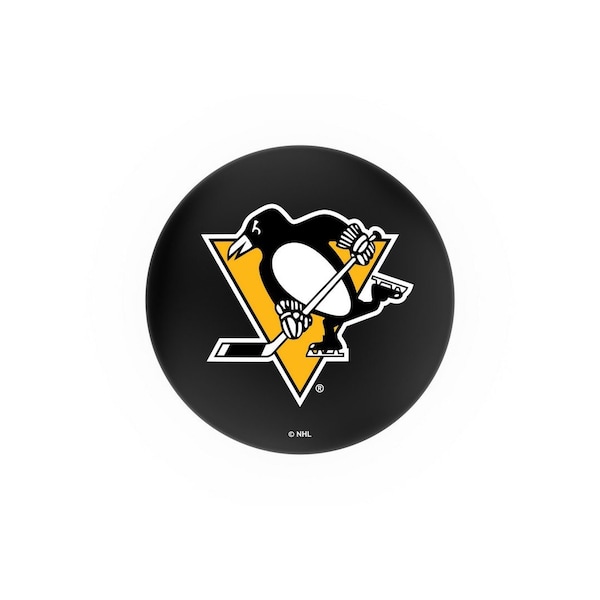 Holland Bar Stool Co 25" Chrome Pittsburgh Penguins Swivel Bar Stool, Accent Ring - L8C3C25PITPEN