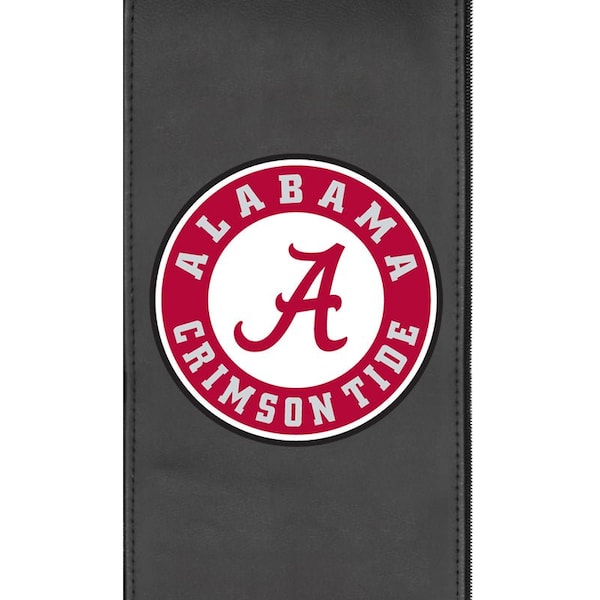 Dreamseat Bar Stool 500 with Alabama Crimson Tide Logo, 2PK - XZ500BSDBLK-PSCOL12070A