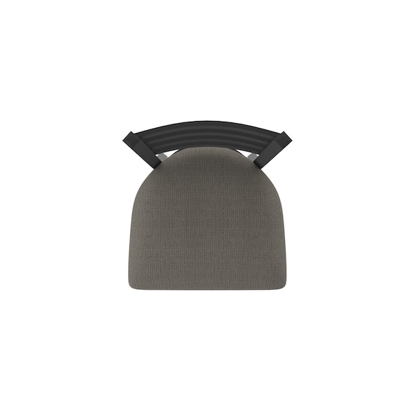Holland Bar Stool Co 30" Stationary Bar Stool, Black Wrinkle, Graph Chalice Seat - 40030BW019